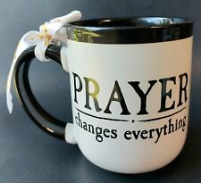Abbey Gift Prayer Changes Everything Coffee Mug Pray Without Ceasing 16oz Gift picture