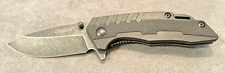 Kershaw 1336 WM Folding tactical single blade pocket knife with clip--420.24 picture