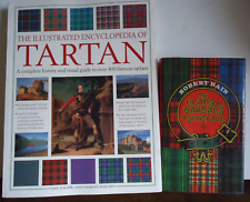 2 Reference Book / Clans Tartan Scotland / 400 tartans , Robert Bain / HC/DJ picture