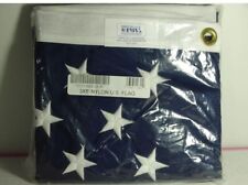 Vintage FMAA Certified American Flag Sewn Embroidered Flag 3x5ft American Made  picture