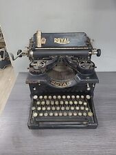 Vintage 1929 Royal Regal Rebuilt Model 10 Desktop Typewriter Parts or Repair picture
