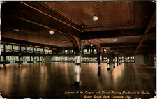 Vintage 1910 Postcard Interior Of Dance Pavillion Euclid Park  Cleveland Ohio picture