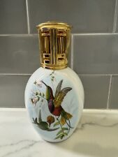 Vintage Limoges Porcelain Lampe Berger Paris France Hummingbirds Fragrance Lamp picture