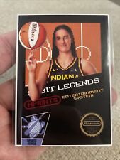 Caitlin Clark 8-Bit legends 1/1 One Of One Custom Trading Card picture