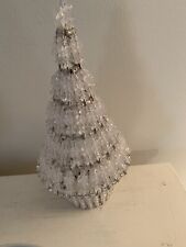 Vintage Lighted Safety Pin Christmas Tree picture