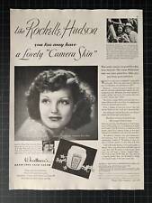 Vintage 1938 Woodbury’s Cold Cream Print Ad - Rochelle Hudson picture