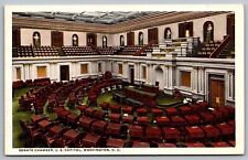 Senate Chamber Us Capitol Washington Dc Interior Postcard picture