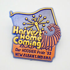 Harvest Home Coming New Albany Indiana Vintage Lapel Pin picture