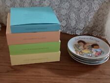Lot of 4 Avon Mother's Day Plates 1981, 1982, 1983, 1984 picture