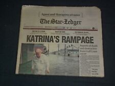 2005 AUGUST 30 THE STAR-LEDGER NEWSPAPER - KATRINA'S RAMPAGE - NP 3487 picture