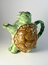 Vintage Otagiri Turtle Tango Teapot Designed by Mary Ann Baker picture