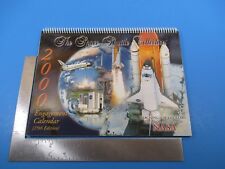 Vintage 2000 NASA Space Shuttle Engagement Calendar 19th Edition L517 picture
