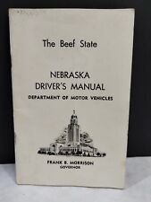 Vintage The Beef State Nebraska Car Auto Drivers Manual DMV 1961-1967 COMPLETE picture