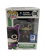 Funko Pop DC Super Heroes: Catwoman 136 DC Comics Legion Of Collectors Exclusive picture