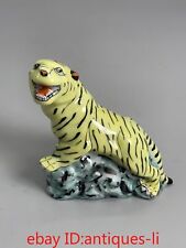 Exquisite Chinese Collectible Ceramic Tiger Snuff Bottle picture