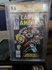 Captain America #340 CGC 9.6 (1988) signed by Ron Frenz picture