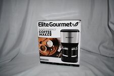 Elite Gourmet EHC9420 Automatic Brew & Drip Coffee Maker in Stainless Steel NIB picture
