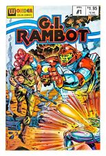 G.I. RAMBOT #1 (1987 Wonder Color Comics) One-shot Joe Robot Space NM- picture