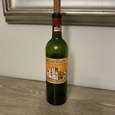 Chateau Ducru Wine Bottle Empty Saint Julien 1986 France Collectible With Cork picture