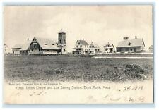 1909 Union Chapel And Life Saving Station Brant Rock Massachusetts MA Postcard picture