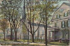 Congregational Church Parsonage Ravenna Ohio 1909 Postcard picture