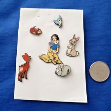 Disney Snow White Woodland Friends series 6 Pin Set picture
