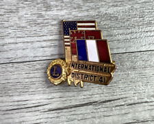 Vintage Lions Club International District 4 Pin picture