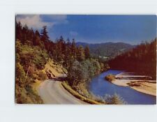 Postcard River and Highway in the Oregon Cascade picture