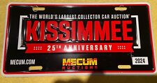 Mecum Auctions Limited Edition License Plate  Really Neat Sign, Wow, Good Shape picture