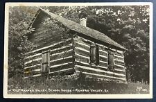 RPPC Postcard Old Renfro Valley School House Kentucky Exterior View c1950s picture