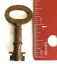Vintage Antique Skeleton Key Bouble Bit Hollow Barrel Lot 5-017 picture
