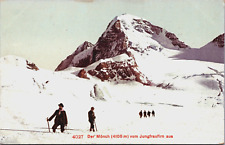 Switzerland Der Mönch vom Jungfraufirn Vintage Postcard C218 picture