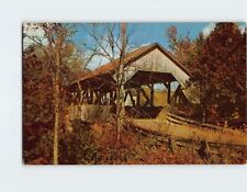 Postcard One of the Five Old Covered Bridges in Lyndon Vermont USA picture