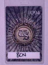 Whitesnake Ticket Pass Vintage Original Year Of The Snake 2013 picture