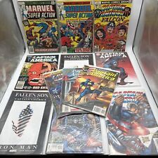 Marvel Comics Captain America 12 Comic Lot Various Issues And Series (i7) picture