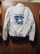 RARE STAR TREK IV THE VOYAGE HOME MOVIE CAST ONLY BOMBER JACKET picture