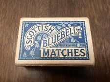 💥 Rare Vintage BRYANT & MAY LTD. Scotish Bluebell Matches Box Collectible 💥 picture