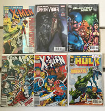 MYSTERY BUNDLE of COMICS IN BOX Random Signed Marvel DC VARIANTS Silver Age picture