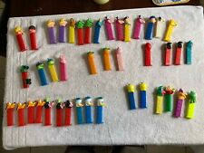 Vintage Pez Dispenser Lot of 68 Huge Mix, Used But Good Condition picture