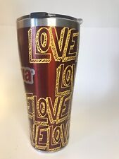 Wawa 20oz Stainless Travel Coffee Mug Red Love Minor Scratches See Photos #3 picture