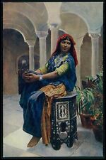 ee Bleriat Islamic art ethnic tribal arab North Africa original 1910s postcard picture