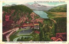 Troutdale-in-the-Pines, Near Evergreen, Mountain Resort In Colorado Postcard picture