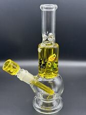 12'' Freezable Glycerin Bong Fish Tank Style Water Pipe Glass Hookahs picture