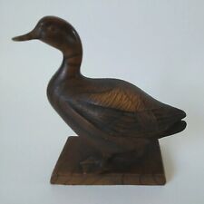 Napcoware Duck C-6394 Brown Ceramic Vintage Duck 7.5