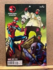 SPIDER-MAN/DEADPOOL - # 5 HASTINGS VARIANT - JULY 2016 - VF/VF+ picture
