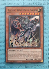 LEDE-EN006 Ancient Gear Dark Golem Super Rare Yu-Gi-Oh Card 1st Edition New picture