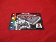 Official PlayStation Console System PS Underground Promo Pre-Paid Hint Card picture