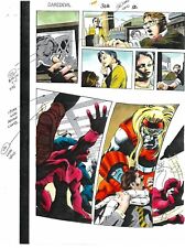 1997 Original Daredevil X-Men Omega Red Marvel Comics color guide art:Gene Colan picture
