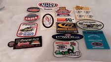 Vintage Drag Racing Decals And Patches picture