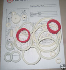 1974 Bally Sky Kings Pinball Rubber Ring Kit picture